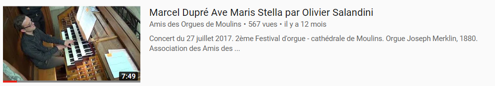 Dupré Ave Maris Stella