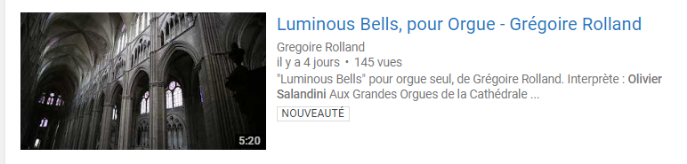 Rolland Luminous Bells